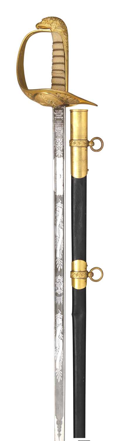 Lot 252 - AN ELIZABETH II ROYAL AIR FORCE OFFICER'S SWORD BY WILKINSON