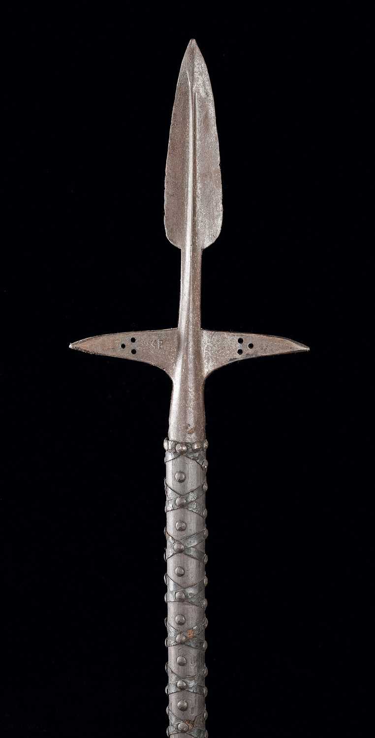 Lot 277 - A RARE GERMAN MILITARY SPEAR