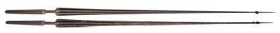 Lot 280 - A PAIR OF CAROUSEL LANCES