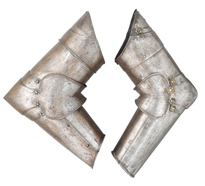 Lot 296 - TWO NORTH GERMAN VAMBRACES