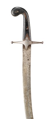 Lot 320 - AN INDIAN SWORD (SHAMSHIR)