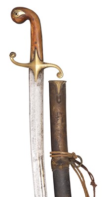 Lot 322 - AN OFFICER'S SWORD IN THE TURKISH MANNER