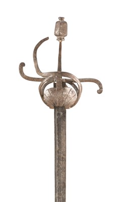 Lot 329 - A GERMAN BACKSWORD