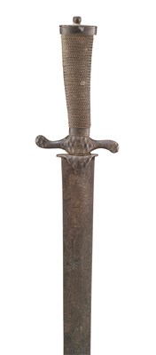 Lot 339 - A GERMAN HUNTING SWORD