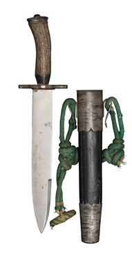 Lot 344 - A GERMAN HUNTING DAGGER
