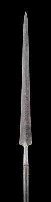 Lot 346 - A RARE ITALIAN GOTHIC SPEAR
