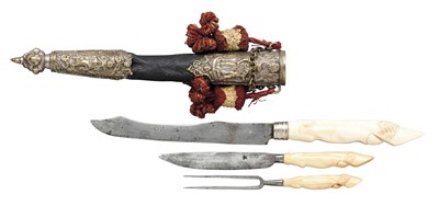 Lot 366 - A COMPOSITE GERMAN HUNTING TROUSSE