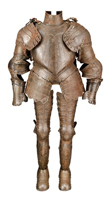 Lot 381 - A DECORATED FULL ARMOUR IN 16TH CENTURY STYLE