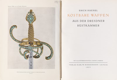 Lot 394 - HAENEL, Erich. Kostbare Waffen Aus Der Dresdner RÃ¼stkammer
