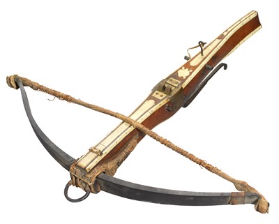 Lot 407 - A GERMAN SPORTING CROSSBOW