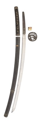 Lot 6 - A JAPANESE SWORD (KATANA)