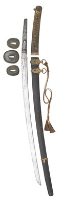 Lot 7 - â€¡ A JAPANESE SWORD (KATANA)
