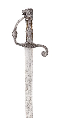 Lot 87 - A SWISS CAVALRY SWORD