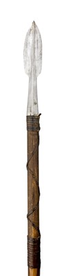 Lot 92 - A NORTH GERMAN BOAR SPEAR FROM THE COURT HUNT OF ERNST AUGUST