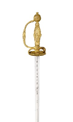Lot 105 - A GERMAN SMALL-SWORD