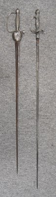 Lot 116 - TWO CONTINENTAL SMALL-SWORDS
