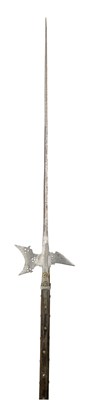 Lot 163 - A STYRIAN HALBERD