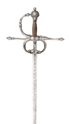 Lot 181 - THE PROPERTY OF A EUROPEAN PRINCE: A COMPOSITE RAPIER, THE BLADE EARLY 17TH CENTURY