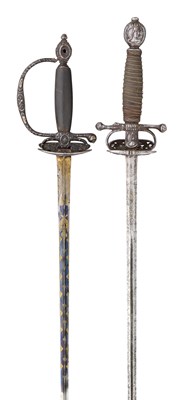 Lot 195 - A FRENCH SMALL-SWORD