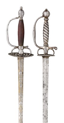 Lot 196 - THREE GERMAN SMALL-SWORDS