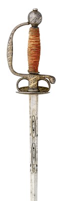Lot 198 - A GERMAN SMALL-SWORD