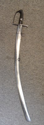 Lot 206 - AN AUSTRIAN MODEL 1768 LIGHT CAVALRY SABRE