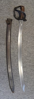 Lot 207 - A DUTCH MODEL 1898 NAVAL 'KLEWANG' CUTLASS