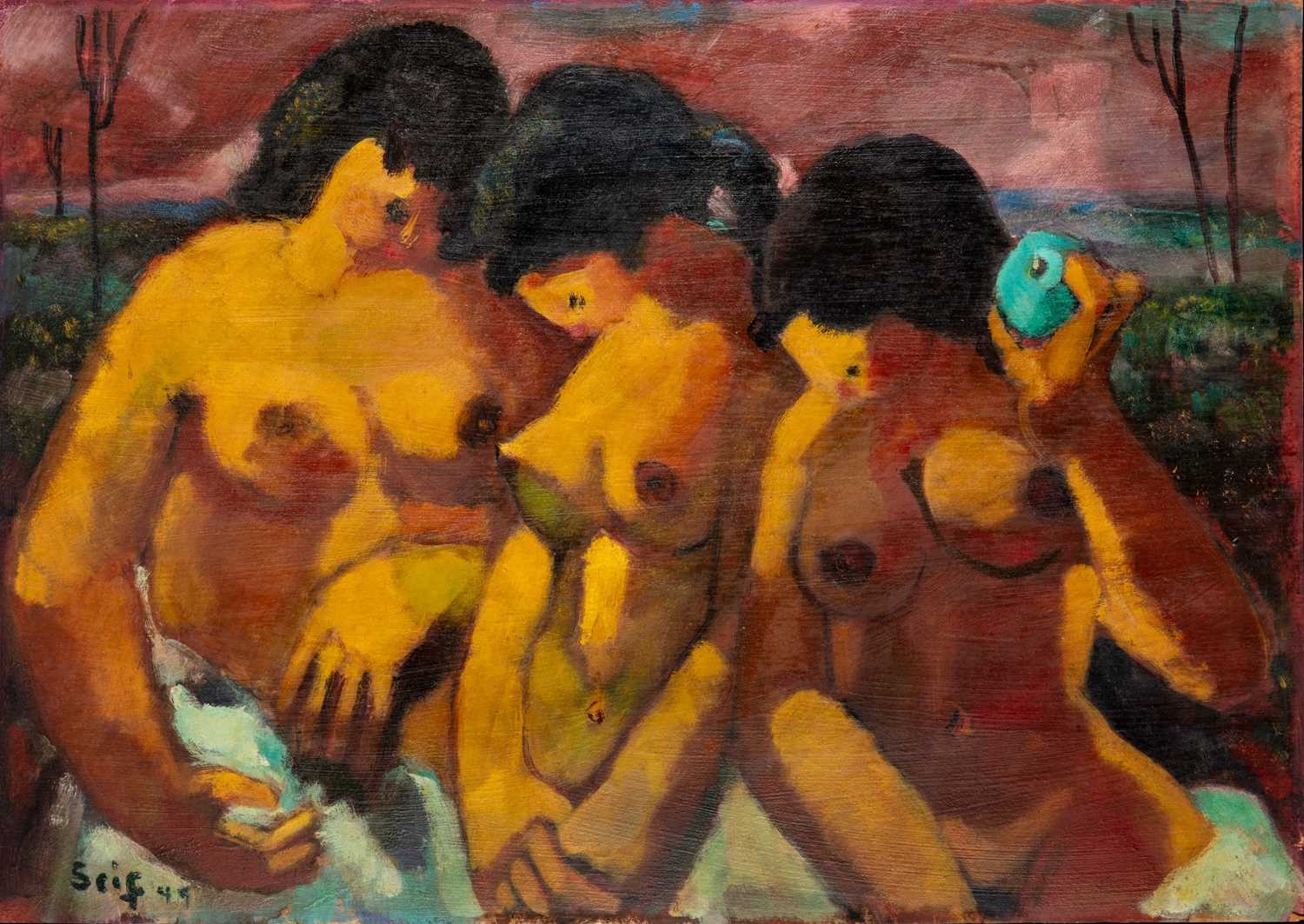 Lot 26 - SEIF WANLY (EGYPTIAN 1906-1979)