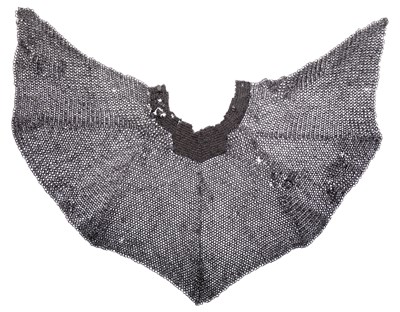 Lot 225 - A RARE EUROPEAN MAIL CAPE OR PISAIN