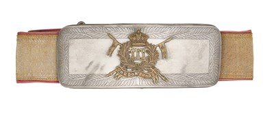 Lot 307 - AN INDIAN CAVALRY OFFICER’S POUCH