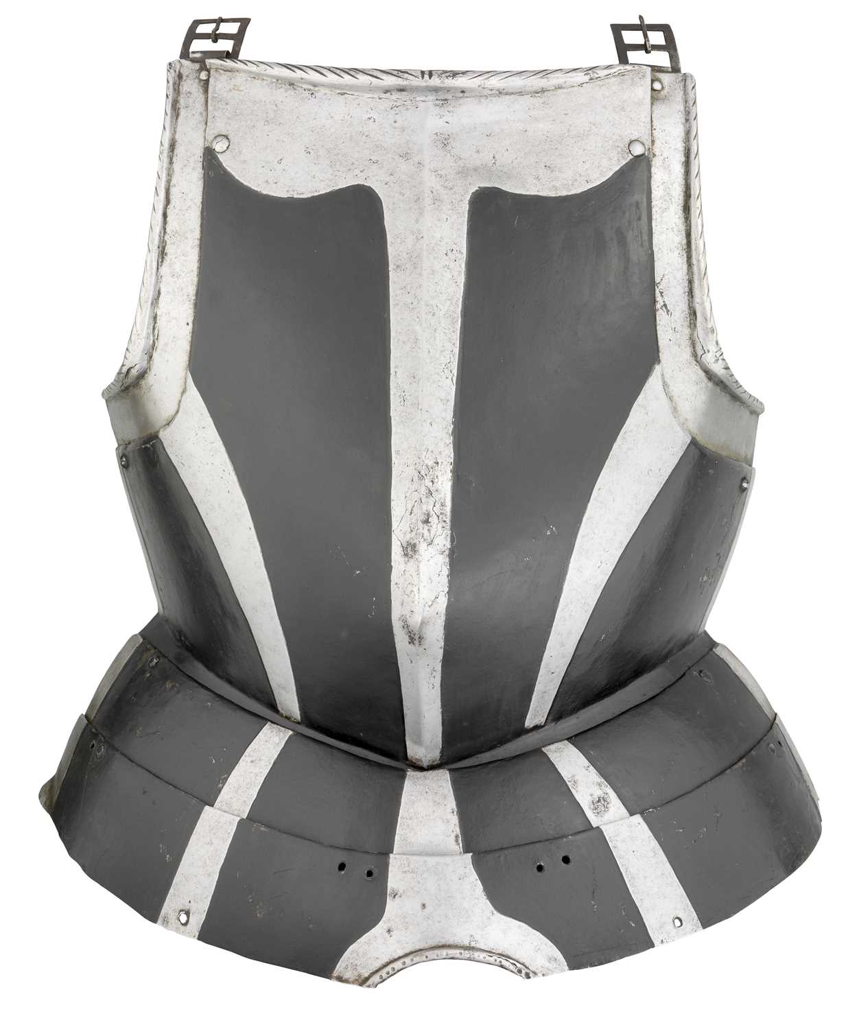 Zane Breastplate with Fringe, Black w/Pink & Silver main image 0