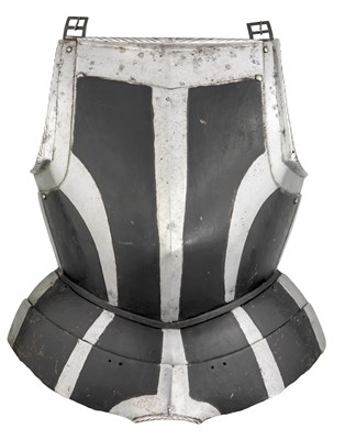 Lot 289 - A GERMAN 'BLACK AND WHITE' BREASTPLATE