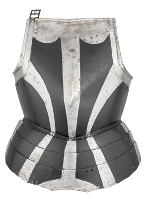Lot 294 - A GERMAN 'BLACK AND WHITE' BREASTPLATE