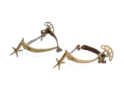 Lot 312 - A PAIR OF SPURS