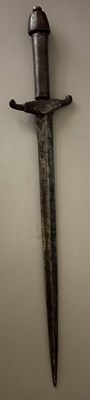 Lot 221 - A COMPOSITE LEFT HAND DAGGER, 17TH/18TH CENTURY