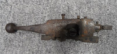 Lot 315 - A FLINTLOCK TINDER LIGHTER