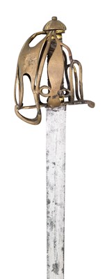 Lot 323 - A SCOTTISH OFFICER'S BROADSWORD