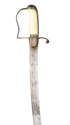 Lot 327 - ËœA NAVAL OFFICER'S SWORD