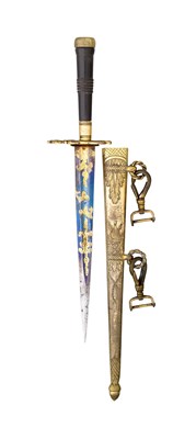 Lot 337 - A GEORGIAN NAVAL DIRK
