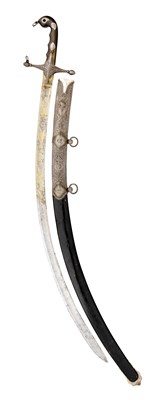 Lot 345 - A FINE FRENCH SILVER-MOUNTED FIRST EMPIRE OFFICER'S SABRE BY ST. ETIENNE