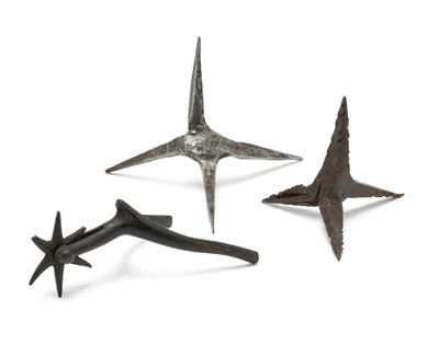 Lot 370 - A BRONZE SPUR