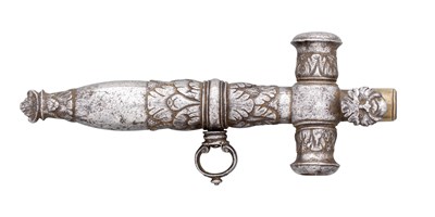 Lot 379 - AN ITALIAN COMBINED WHEEL-LOCK SPANNER