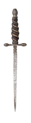 Lot 405 - AN ITALIAN GUNNER'S STILETTO
