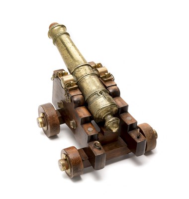 Lot 412 - AN EASTERN BRONZE CANNON