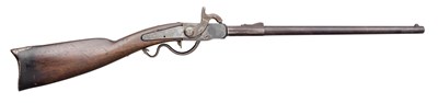 Lot 450 - A .52 CALIBRE GWYN & CAMPBELL UNION TYPE TWO RIFLED CAVALRY CARBINE
