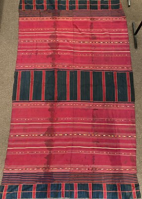 Lot 242 - A GROUP OF TEN TEXTILES, MOSTLY SOUTH EAST ASIA, 19TH/20TH CENTURY