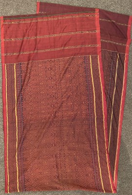 Lot 242 - A GROUP OF TEN TEXTILES, MOSTLY SOUTH EAST ASIA, 19TH/20TH CENTURY