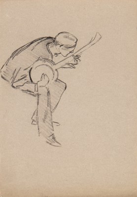 Lot 11 - SIR WILLIAM  ROTHENSTEIN (BRITISH  1872-1945)