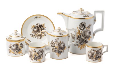 Lot 2 - A MEISSEN PART COFFEE SERVICE