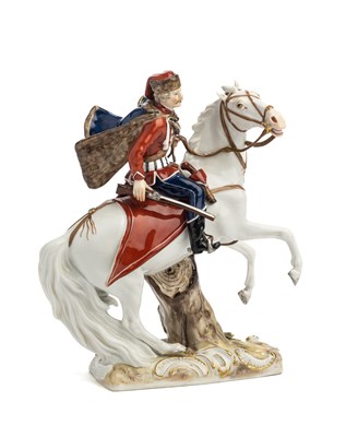 Lot 7 - A MEISSEN EQUESTRIAN GROUP